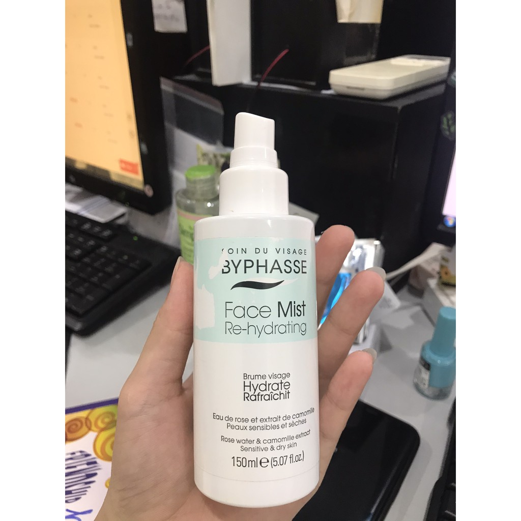 XỊT KHOÁNG KHÓA NỀN BYPHASSE FIX MAKE UP LONG LASTING 150ML