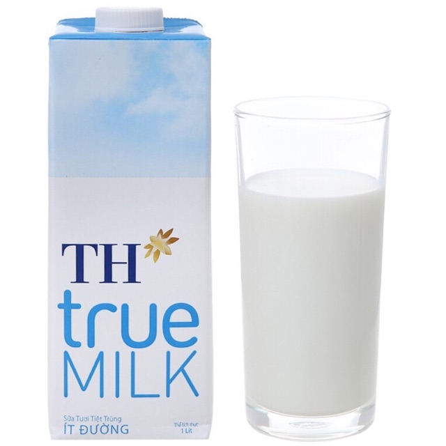 Sữa tươi tiẹt trùng TH True Milk hộp 1 lít