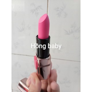 Son dầu dừa cao cấp màu hồng baby