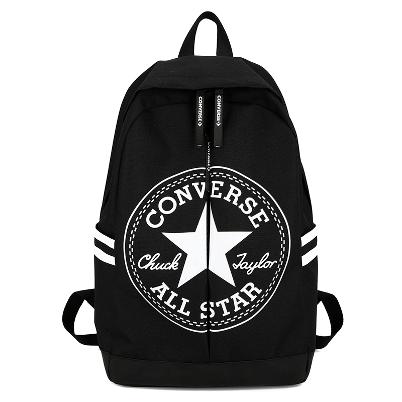 Converse Cặp Đôi Du Lịch Nylon Ba Lô Phụ Nữ Mới Cổ Điển Thể Thao Ngoài Trời Túi Máy Tính Sinh Viên Canvas In Ba Lô