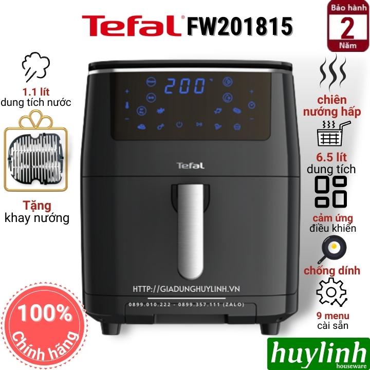 [Mã ELHAMS5 giảm 6% đơn 300K] Nồi chiên không dầu điện tử Tefal FW201815 - 6.5 lít - Có hấp