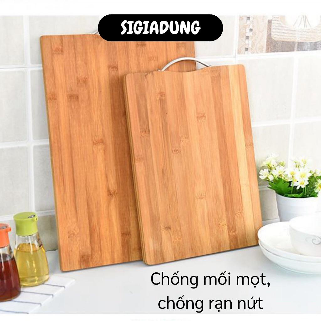 [SGD] Thớt Gỗ - Thớt Chữ Nhật 32x22cm Có Độ Bền Cao Chống Mối Mọt, Chống Rạn Nứt 9124