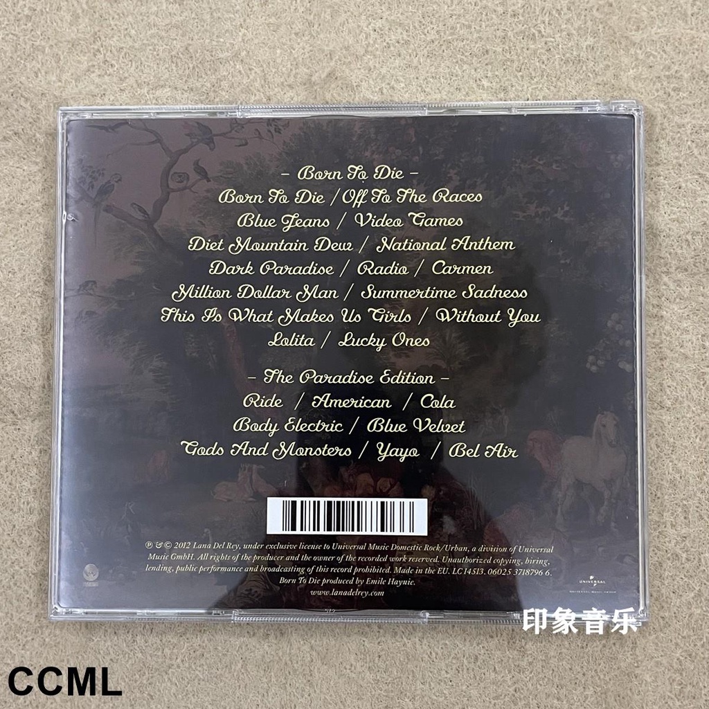 Album Nhạc lana del rey Reborn Phiên Bản Cao Cấp 2 Cd