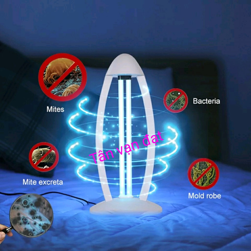 Đèn UV Ozone diệt vi khuẩn có điều khiển từ xa