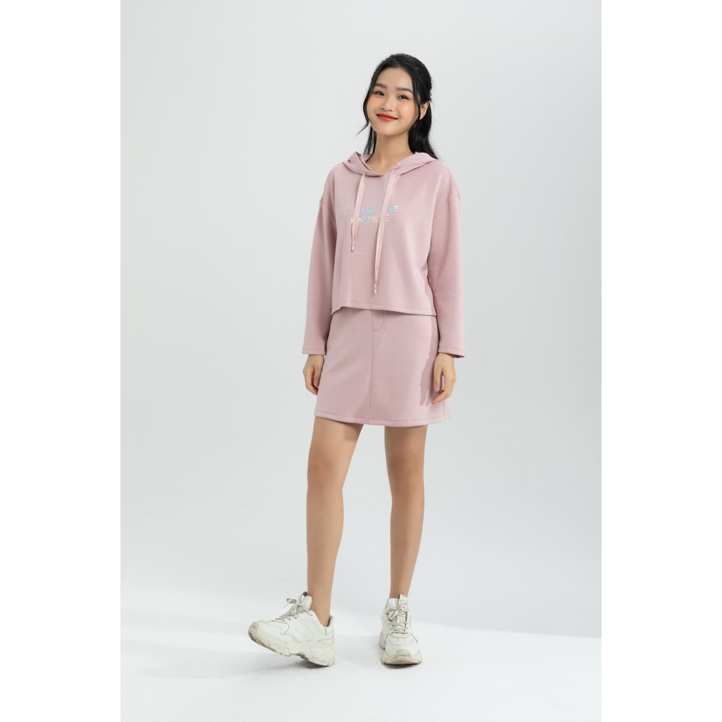 Chân váy chữ A cạp chun IVY moda MS 30B8216