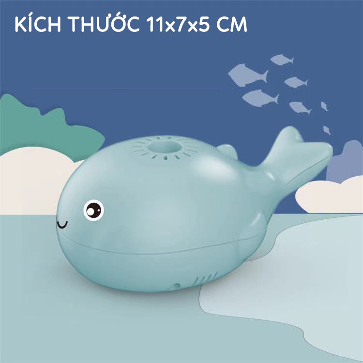 Đồ chơi cá voi thổi bóng phát triển trí tuệ cho bé, đồ chơi giáo dục, giải trí trong nhà trên sàn rất dễ thương