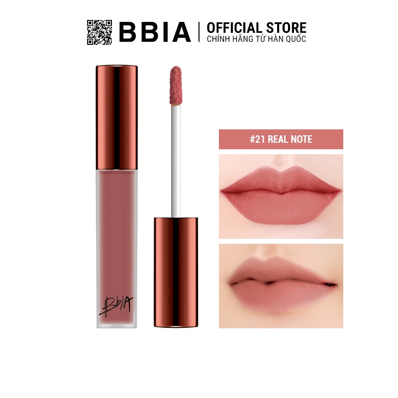 Son Kem Lì Bbia Last Velvet Lip Tint Version 5 (5 màu) 5g Bbia Official Store