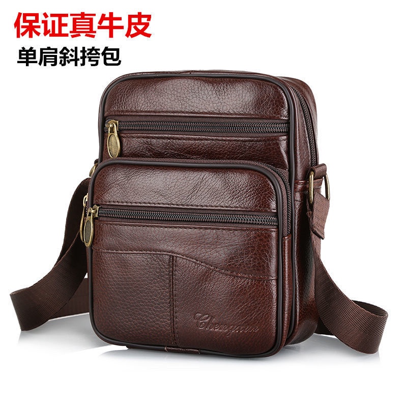 Túi xách da bò đeo chéo thời trang công sở cho nam | BigBuy360 - bigbuy360.vn