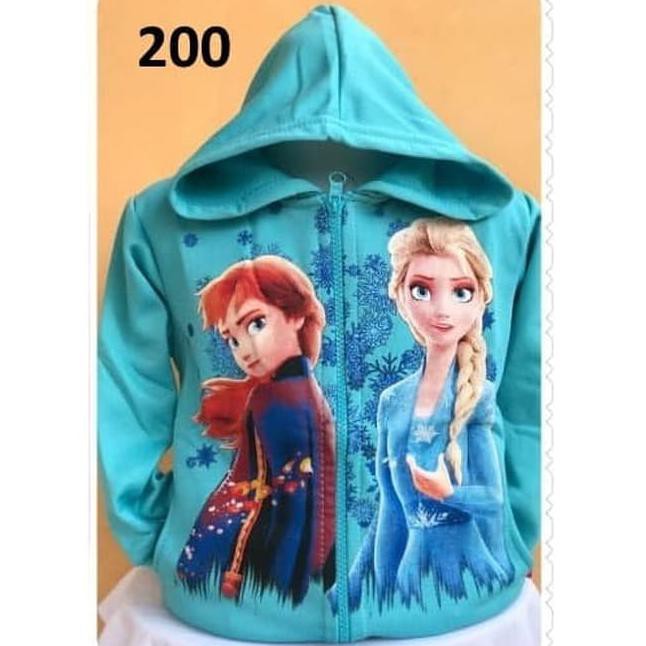 Áo Khoác In Hình Công Chúa Elsa Anna Trong Phim Frozen Ii Cho Bé Gái