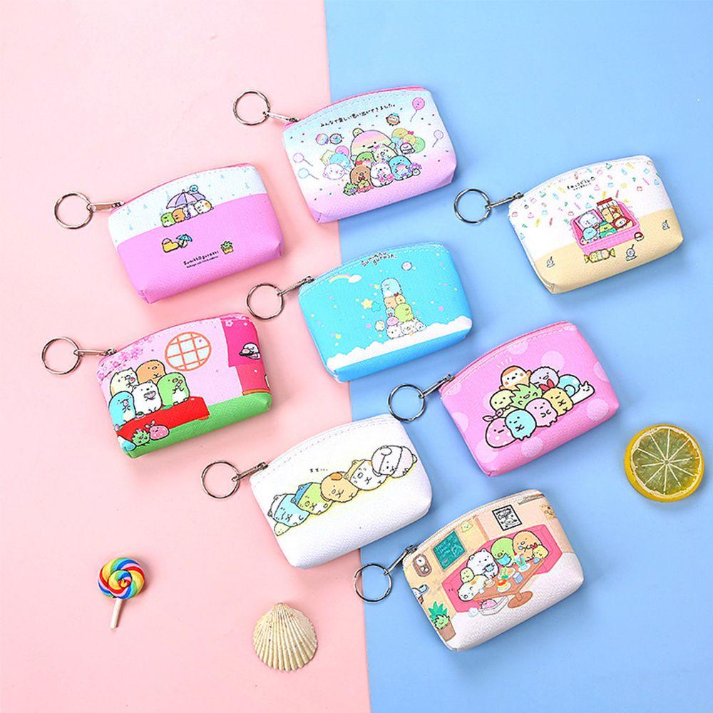EBINLANDS Ví Đựng Tiền Xu San-X Sumikko Gurashi Hoạt Hình Xinh Xắn