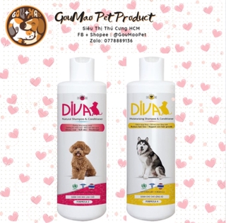 😘Sữa tắm Diva chuyên dụng cho Spa- Sữa tắm cho chó thơm-mềm- mượt- an toàn số 1 😘