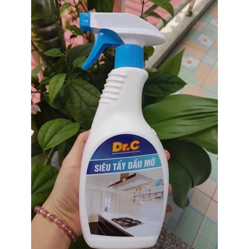 Tẩy Dầu Mỡ Nhà Bếp DR.C 500ml-Đánh Bật Các Loại Dầu Mỡ-Vệ Sinh Nhà Bếp-An Toàn-Tiết Kiệm-maxmart