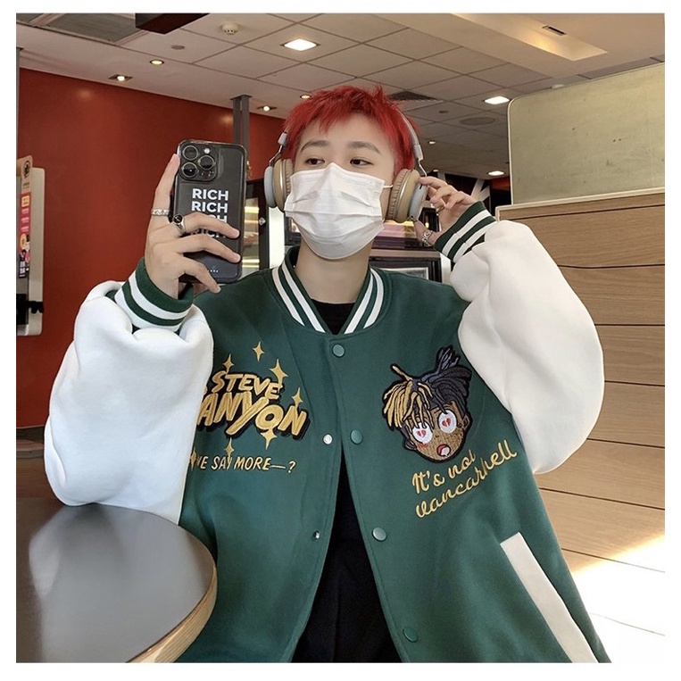 VARSITY JACKET BOMBER - ÁO KHOÁC CẬU BÉ SIÊU HOT