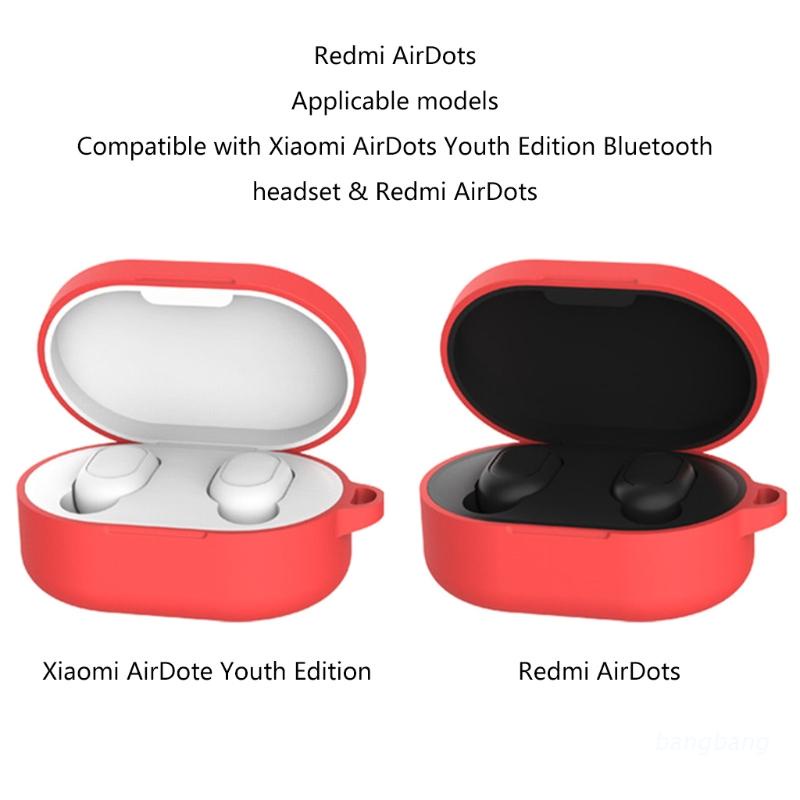 Vỏ Bảo Vệ Hộp Sạc Tai Nghe Không Dây Xiaomi Redmi Airdots Youth