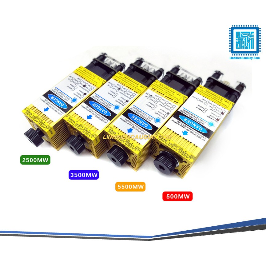 Đầu cắt Laser Diot 5,5W Bước sóng 450