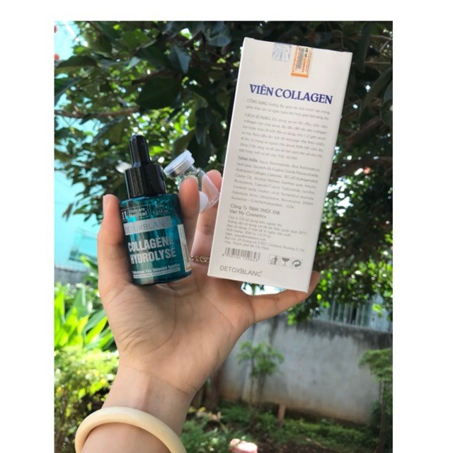 Viên Collagen dưỡng trắng da Detox Blanc số 11