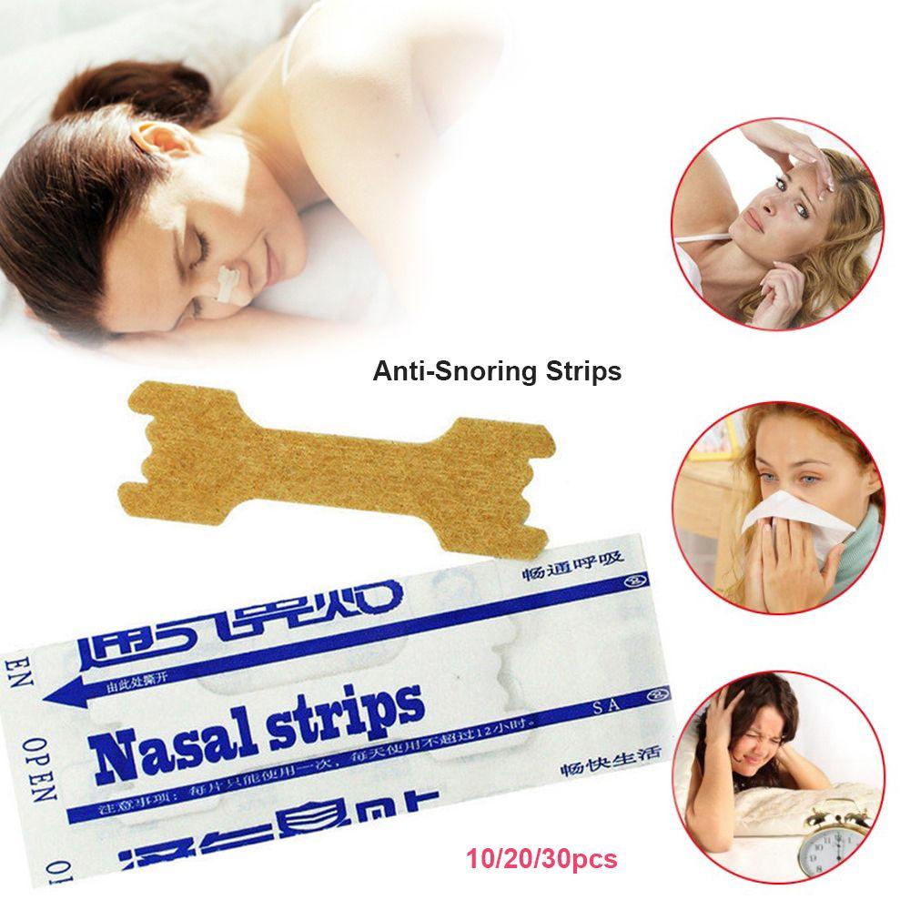 Bộ 10 / 20 / 30 Miếng Dán Mũi Chống Ngáy Chăm Sóc Sức Khỏe