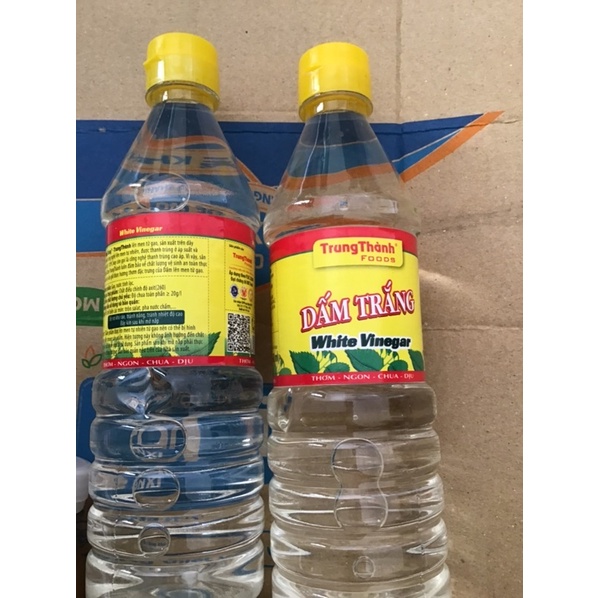 Giấm - Dấm gạo, dấm trắng Trung Thành chai 500ml
