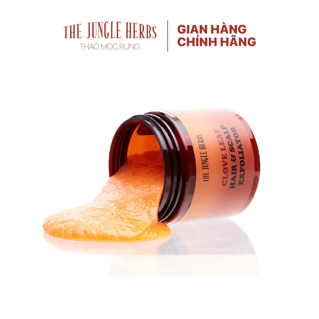 ⚡ FREESHIP⚡ Combo dầu gội và tẩy da chết da đầu giảm nấm, giảm gàu Clove Leaf Handmade
