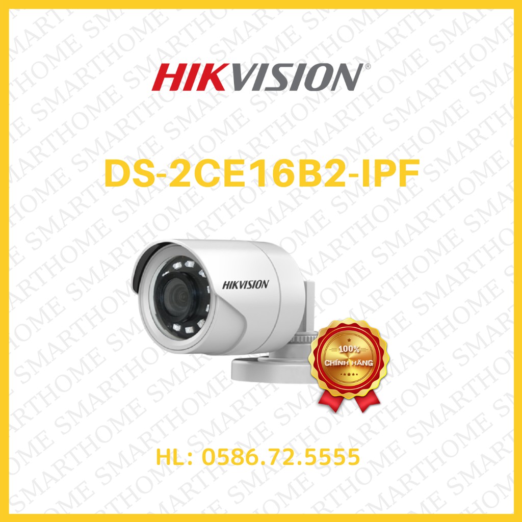 CAMERA THÔNG MINH HIKVISION DS-2CE16B2-IPF 2.0MP