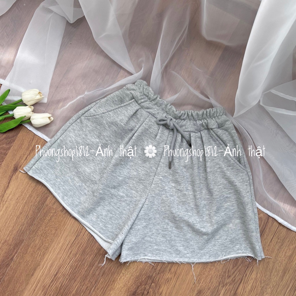 Quần Đùi 3màu Cá Tính Dành Cho Nữ,Chất Liệu Da Cá Loại 1 [ảnh video thật] phuongshop1812