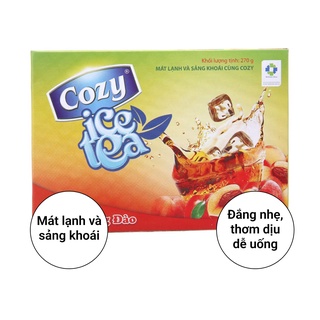 Trà hoà tan cozy ice tea 270g