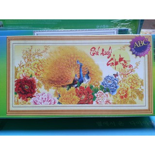 Tranh đính đá phú quý cát tường H1139