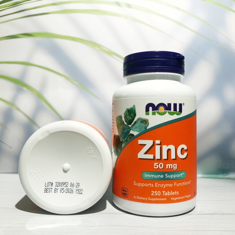 Viên uống Now_ZinC 50mg chính hãng USA