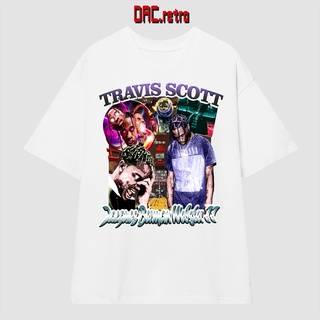 Áo thun DACretro Rapper Travis Scott, Wash Tee