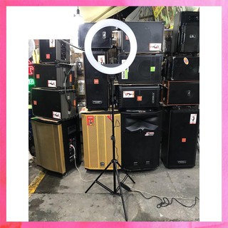 Bộ đèn livestream 45cm kèm 3 kẹp, đèn livestream 3 chế độ sáng hỗ trợ trang điểm, quay phim.