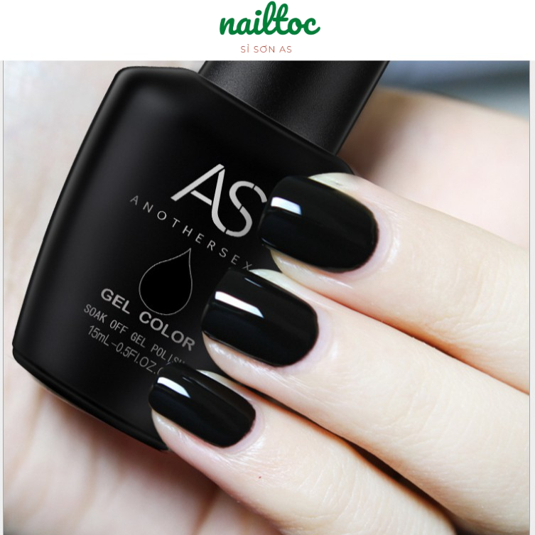 SƠN GEL AS TRẮNG . ĐEN 15ml