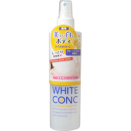 Xịt Dưỡng Trắng Da White Conc Body Lotion Vitamin C 245ml