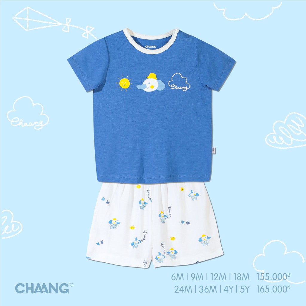 Chaang - Bộ cộc cài vai summer S0521