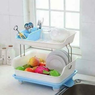 Khay úp bát đĩa 2 tầng