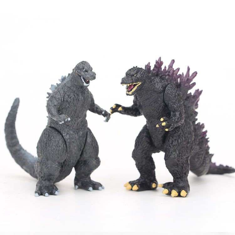 Combo 08 Mô Hình Khủng Long Quái Vật Godzilla &KingKong Đại Chiến - Cao 8.5cm Mẫu 02