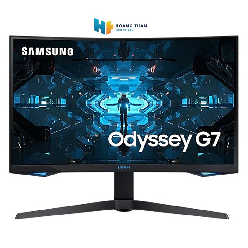 Màn hình LCD 27'' Samsung Odyssey G7 LC27G75TQSEXXV QLED 2K 240Hz G-Sync Cong