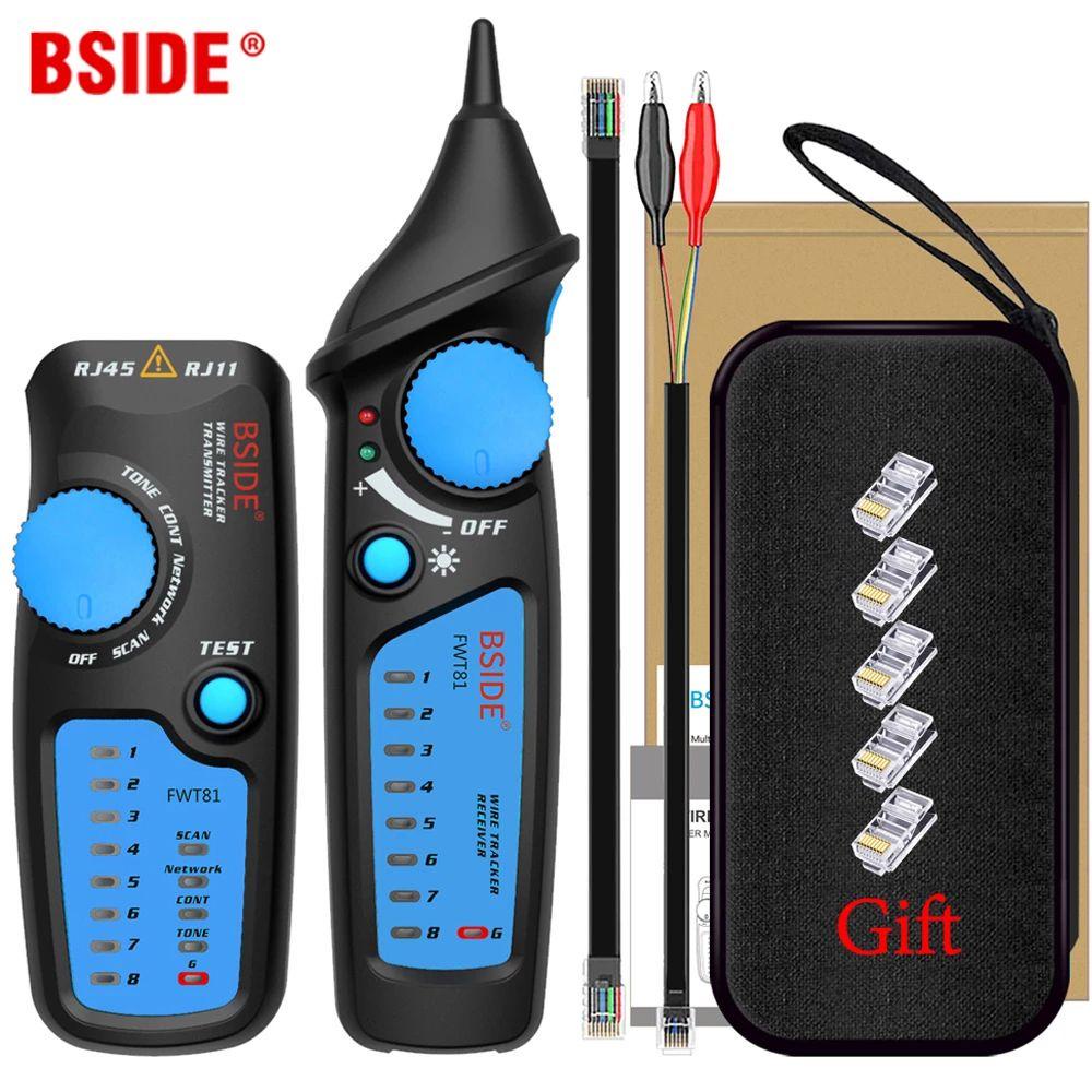 LONTIME Dụng Cụ Kiểm Tra Dây Cáp Mạng LAN Detecteur BSIDE FWT81