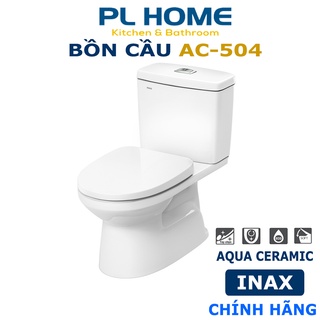 Bồn cầu Inax AC-504VAN 2 khối, công nghệ Aqua Ceramic chống bám bẩn