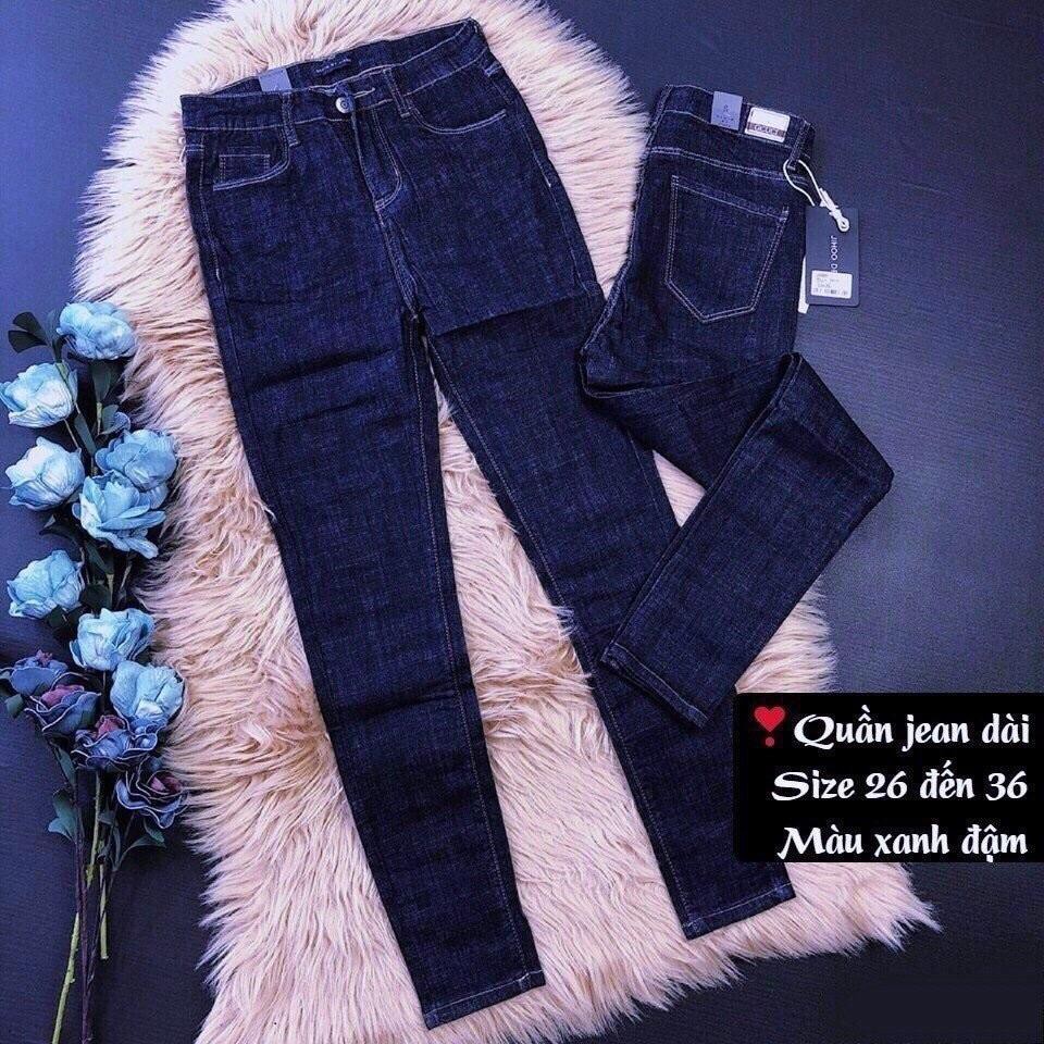 Quần Jean Nữ Co Giãn XANH BỐ