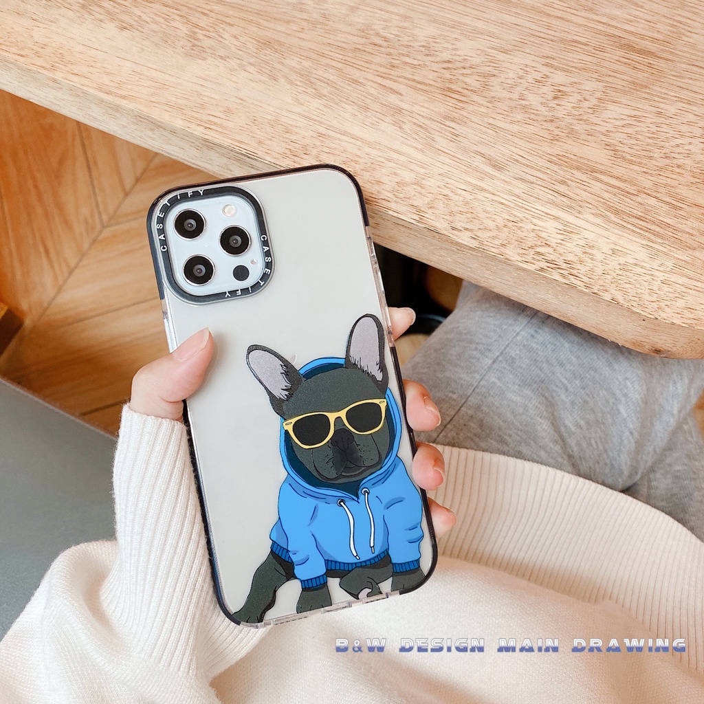Ốp Điện Thoại Mềm Trong Suốt Chống Sốc In Hình Thú Cưng Cho iPhone 14 13 12 11 Pro MAX X XS MAX XR 6 7 8 Plus