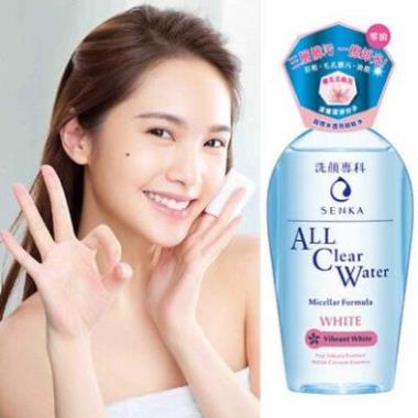 Nước tẩy trang Micellar Senka A.L.L Clear Water Fresh 230ml - Donna.cosmetics