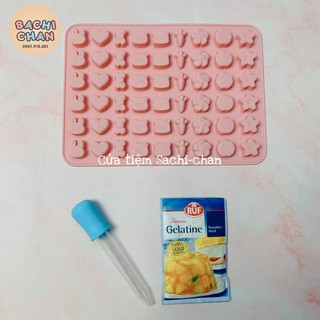 Khuôn silicon làm kẹo dẻo/ chip chip cho bé