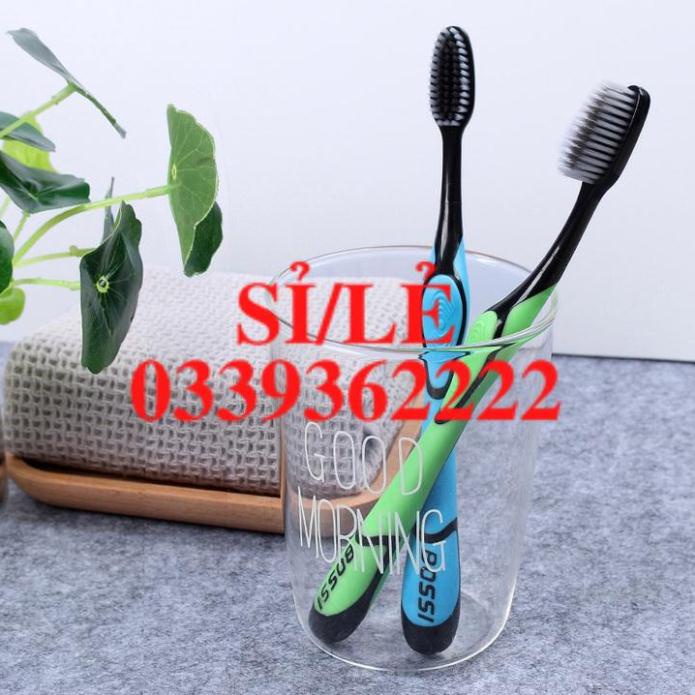 [ COCOLOVE ] Bàn chải đánh răng than tre - Bàn chải bossi sợi nano làm sạch răng miệng (BCB03)