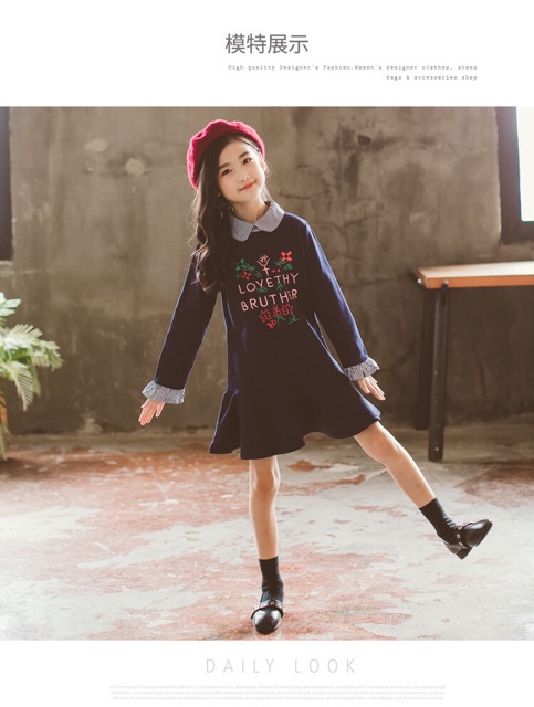 Váy LOVETHY BRUTHER cho bé gái lớn size đại