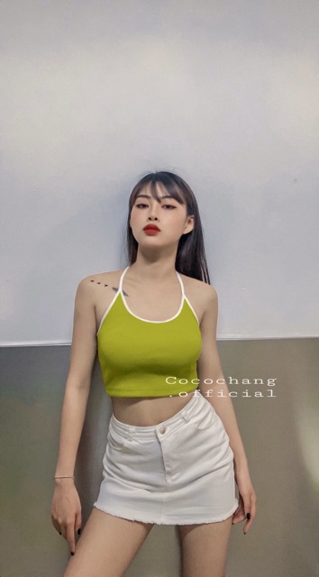 Áo Crotop viền dây cực sexy , cá tính 🧡