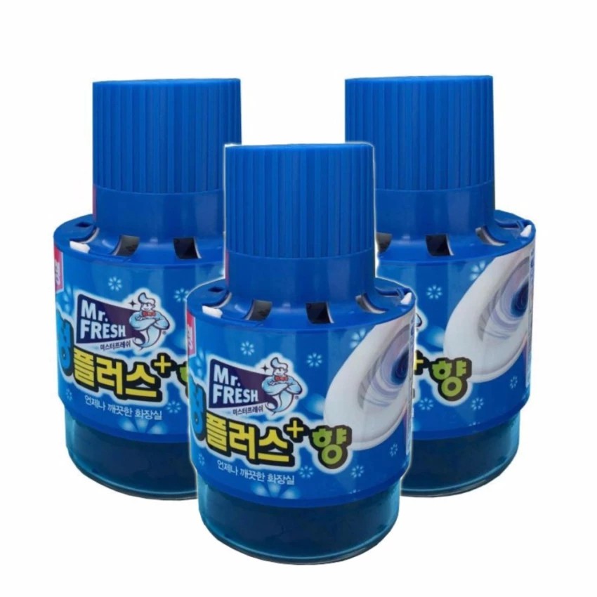 Bộ 4 Chai Tẩy Vệ Sinh Toilet Hàn Quốc Mr.Fresh 180Gr