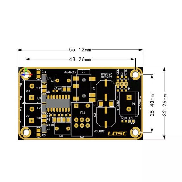 Mạch khuếch đại PAM8406 5Wx2