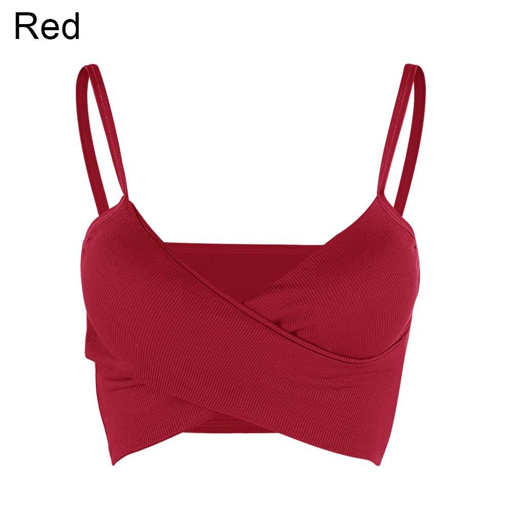 Áo Nữ Không Tay Cổ Chữ V Lưng Cao Thời Trang Quyến Rũ