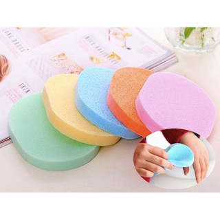 Miếng Bọt Biển Rửa Mặt/ Tẩy Trang Cá Nhân Loại Dày 1cm L021