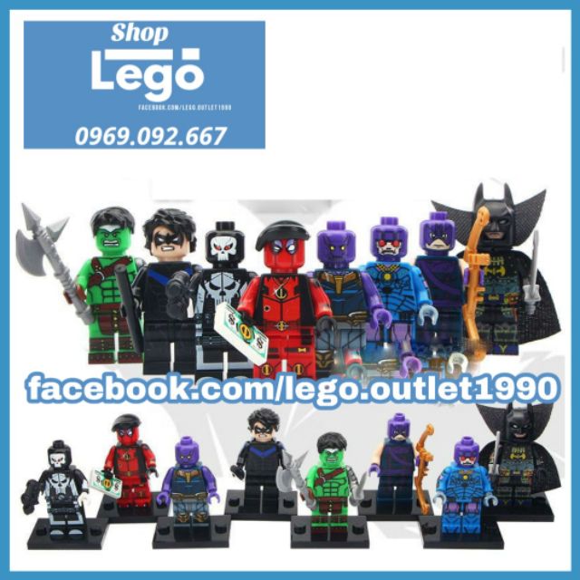 Xếp hình The Avengers : Endgame Lego Minifigures Pogo Pg8121